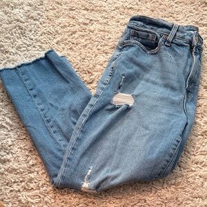 Old Navy Distressed Blue Women Jeans